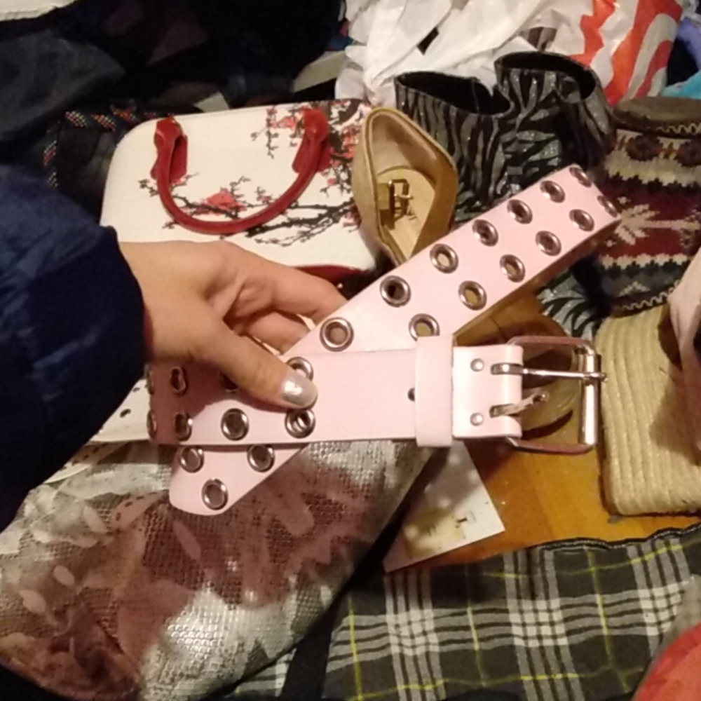Pink belt